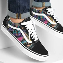 Remise ✨ Baskets Old Skool 7Q2J0ZB Trippy Drip Black Multi de Vans 🎁
