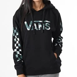 Meilleure vente ✔️ Sweat Capuche Femme Cloud Fill Noir de Vans 💯