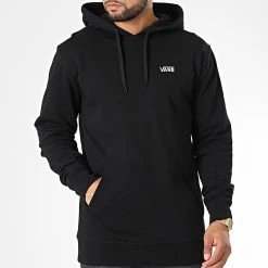 Bon marché ❤️ Sweat Capuche Core Basic A7YDV Noir de Vans 😉 -Mode Chaussure vans 333703 A7YDV BLK 20220824T155540 03