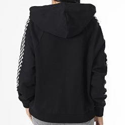De gros 👏 Sweat Capuche Zippée Femme Funniest Times Noir de Vans ⌛ -Mode Chaussure vans 333706 A7RN6 BLK 20220905T155101 04