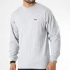 Tout neuf 👍 Tee Shirt Manches Longues Left Chest Hit A49LC Gris Chiné de Vans 🔥