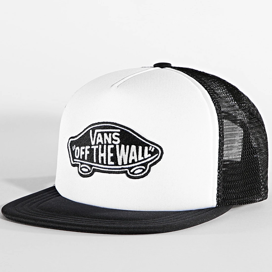 Budget 🥰 Casquette Trucker Classic Patch Noir Blanc de Vans ⭐ 1 Budget 🥰 Casquette Trucker Classic Patch Noir Blanc de Vans ⭐
