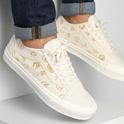 Grosses soldes ❤️ Baskets Old Skool 54F4F3X Eco Theory In Our Hands Beige de Vans 👏