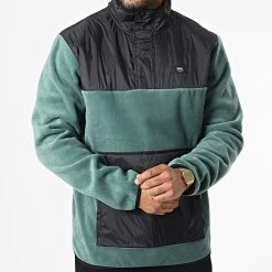 Remise ✨ Veste Outdoor Polaire Col Zippé Mammoth Vert Noir de Vans 🧨 6 Remise ✨ Veste Outdoor Polaire Col Zippé Mammoth Vert Noir de Vans 🧨 -Mode Chaussure vans 334799 A7S86 Q7M 20220905T152753 03