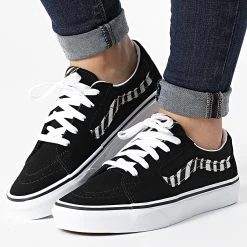 Top 10 ✔️ Baskets Femme Sk8 Low Animal Sidestripe A5KXDCQT1 Black de Vans ⌛