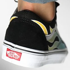 Nouveau 👍 Baskets Old Skool A5JMIBA21 Glow Flame Black White de Vans 🤩 -Mode Chaussure vans 339296 A5JMIBA21 20220922T160736 04