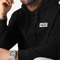 Sortie 🎉 Sweat Capuche 007FN Noir de Vans 🌟