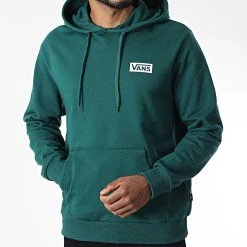 Offres 👍 Sweat Capuche 007FN Vert de Vans 🔥