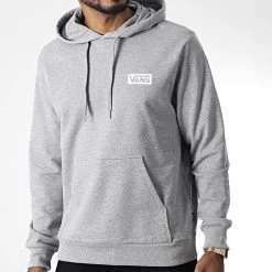 Coupon 🤩 Sweat Capuche 007FN Gris Chiné de Vans ✨
