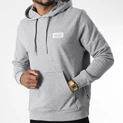 Coupon 🤩 Sweat Capuche 007FN Gris Chiné de Vans ✨ -Mode Chaussure vans 344033 007FN 4OU 20221021T151016 03