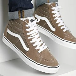 Vente flash 😍  Baskets Sk8 Hi 7NP1NU Color Theory Walnut de Vans ⌛