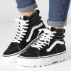 Nouveau ⌛ Baskets Femme Sentry Sk8 Hi 5KY5BA2 Black White de Vans ⌛