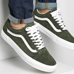 Meilleur prix ✨ Baskets Old Skool 4BW250K Suede Grape Leaf de Vans 🛒