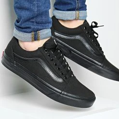 Nouveau 😍 Baskets Old Skool D3HBKA Black Black de Vans ✔️